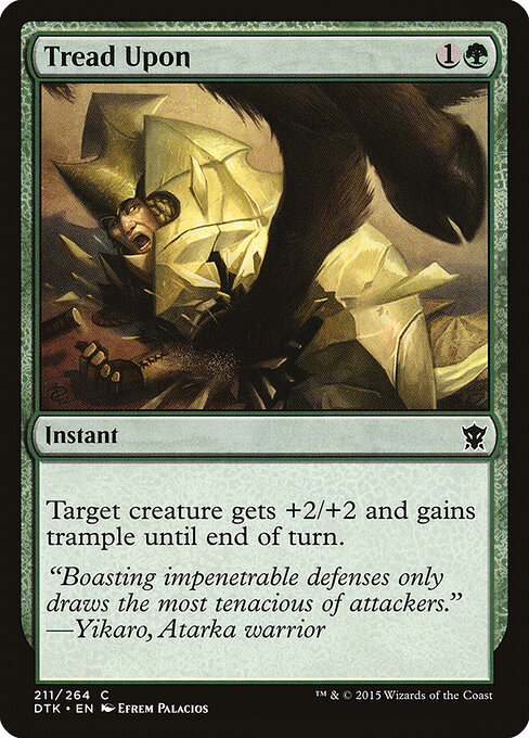 Tread Upon 211