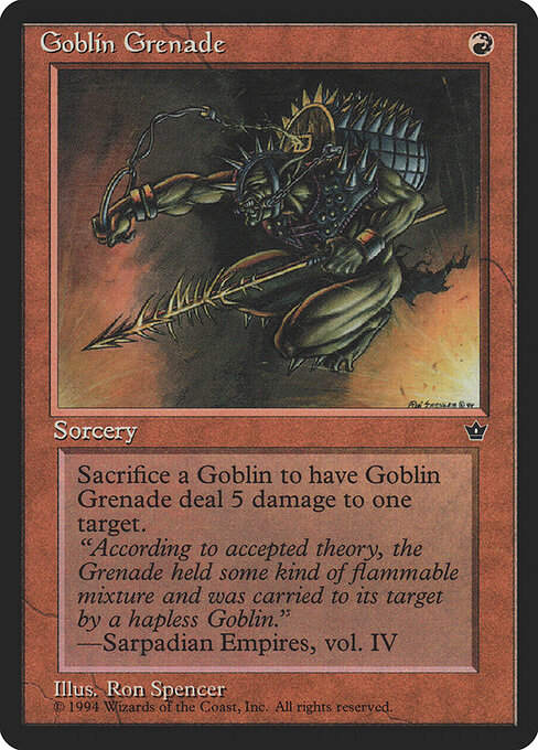Goblin Grenade 56a