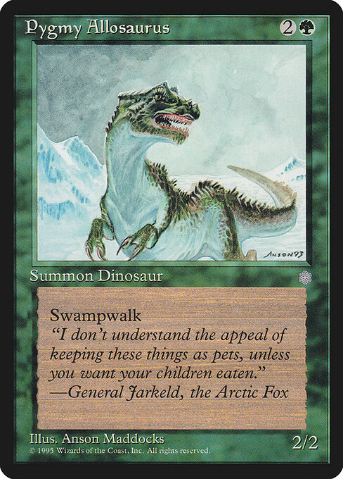 Pygmy Allosaurus 257