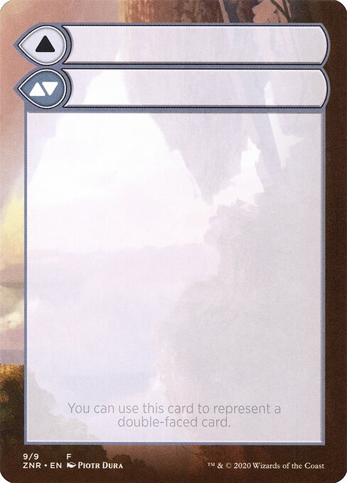 Double-Faced Substitute Card 9