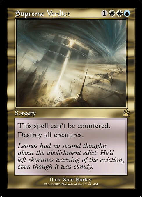 Supreme Verdict 461