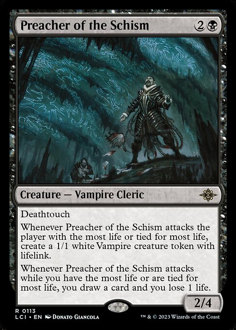 Preacher of the Schism 113