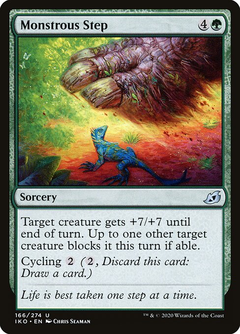 Monstrous Step 166