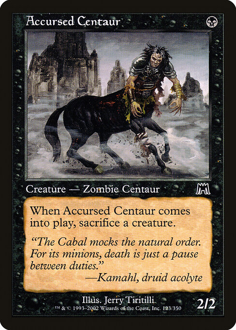 Accursed Centaur 123