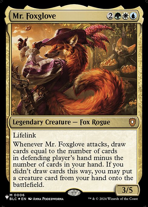 Mr. Foxglove BLC-6