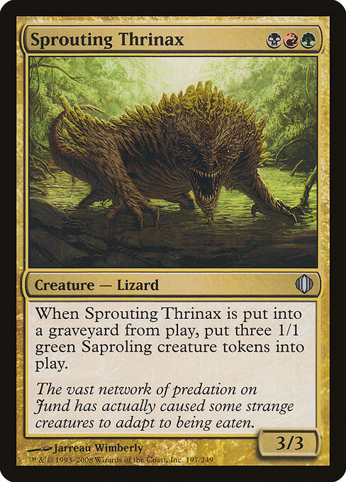 Sprouting Thrinax 197