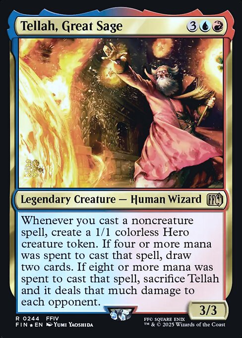 Tellah, Great Sage 244s