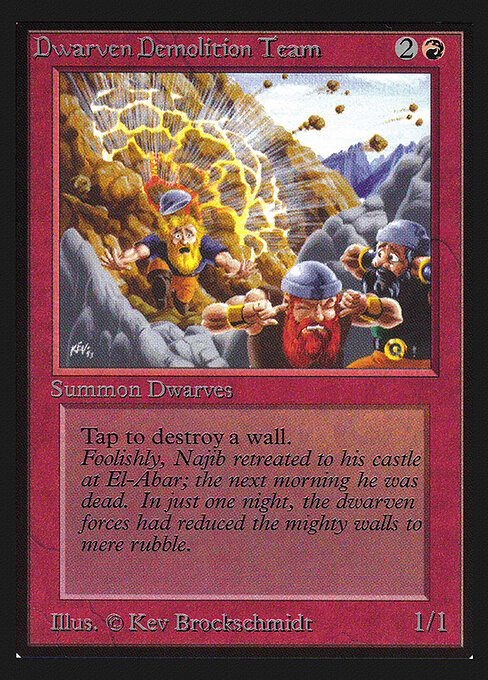 Dwarven Demolition Team 143
