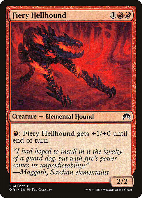 Fiery Hellhound 284