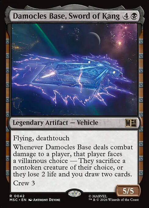 Damocles Base, Sword of Kang 42