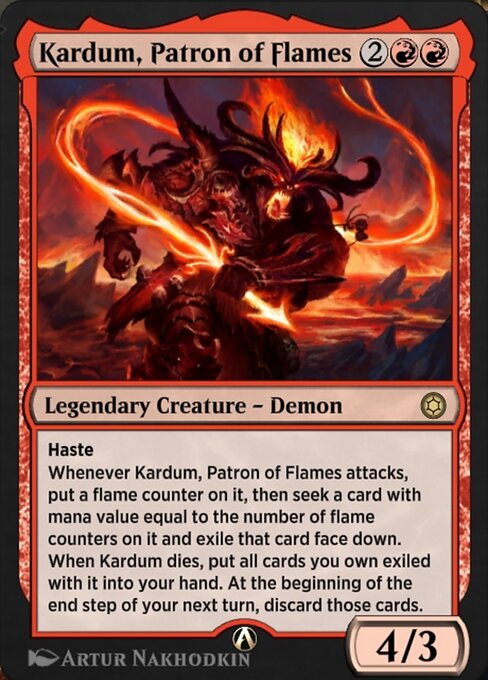 Kardum, Patron of Flames 58