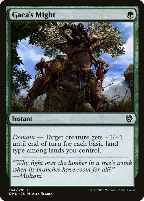 Gaea's Might 164
