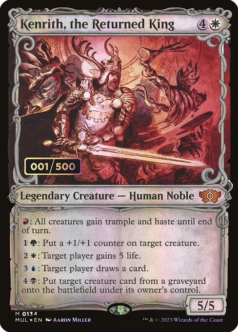 Kenrith, the Returned King 134z