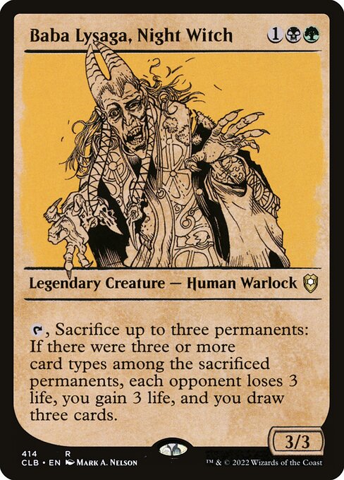 Baba Lysaga, Night Witch 414