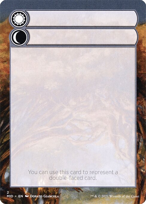 Double-Faced Substitute Card 2