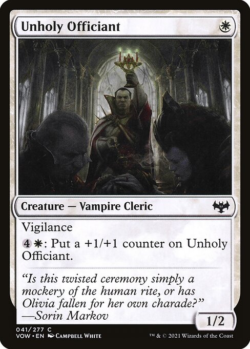 Unholy Officiant 41