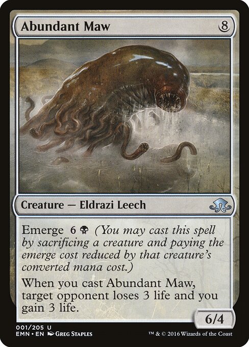 Abundant Maw 1