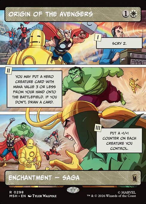 Origin of the Avengers 298