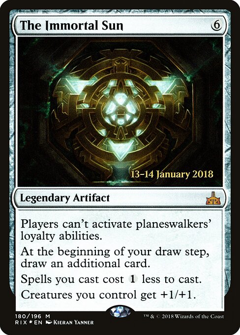 The Immortal Sun 180s