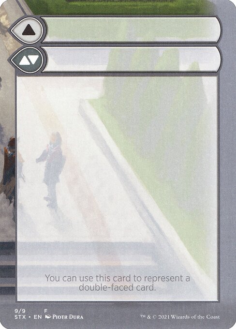 Double-Faced Substitute Card 9
