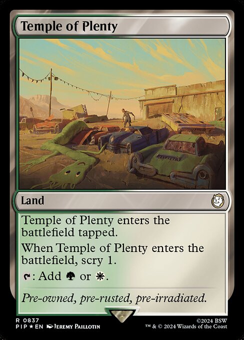 Temple of Plenty 837
