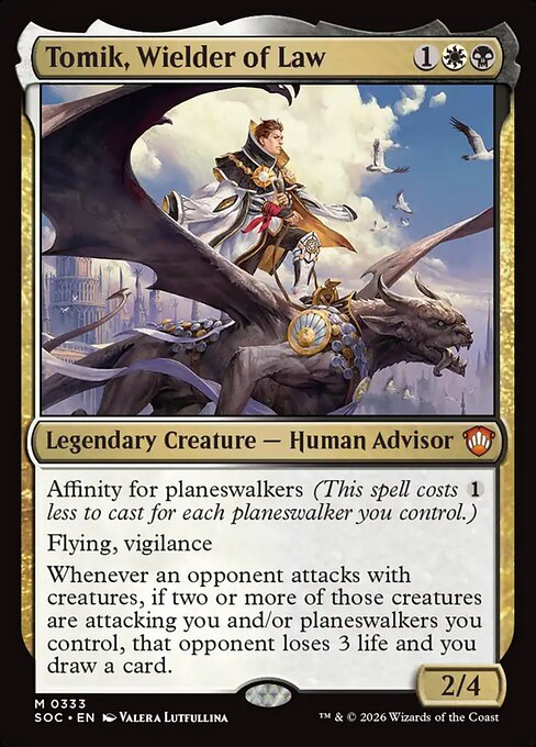 Tomik, Wielder of Law 333