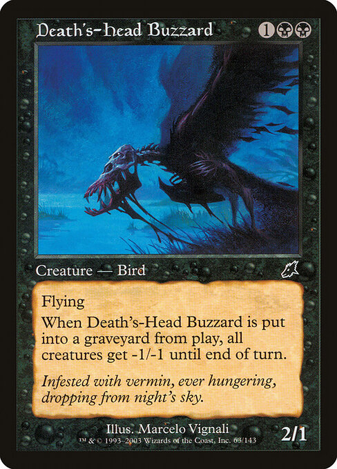 Death's-Head Buzzard 63