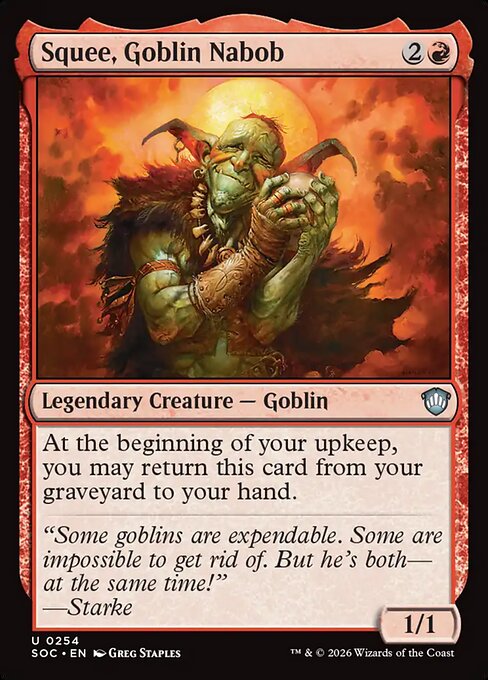 Squee, Goblin Nabob 254