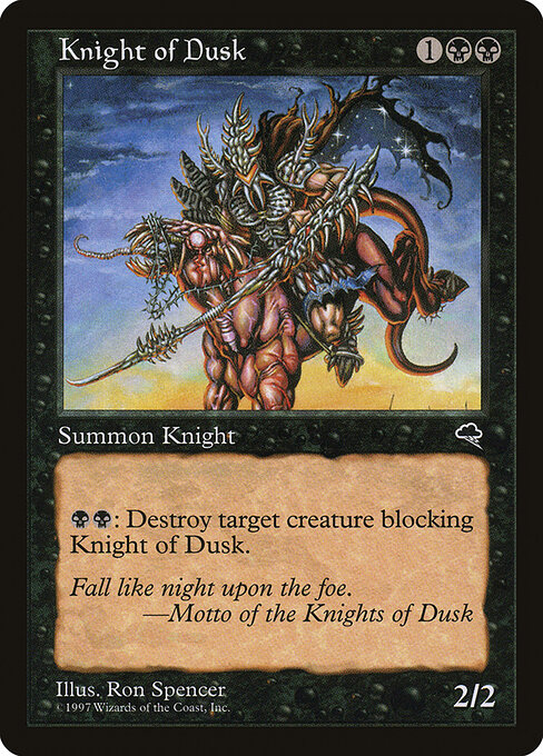 Knight of Dusk 140