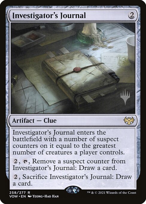 Investigator's Journal 258p