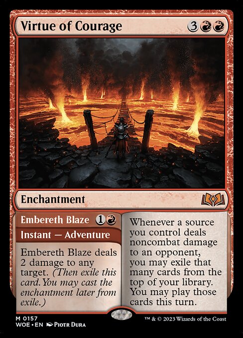 Virtue of Courage // Embereth Blaze 157