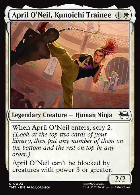 April O'Neil, Kunoichi Trainee 3