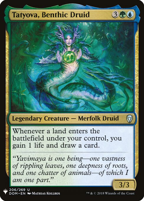 Tatyova, Benthic Druid DOM-206