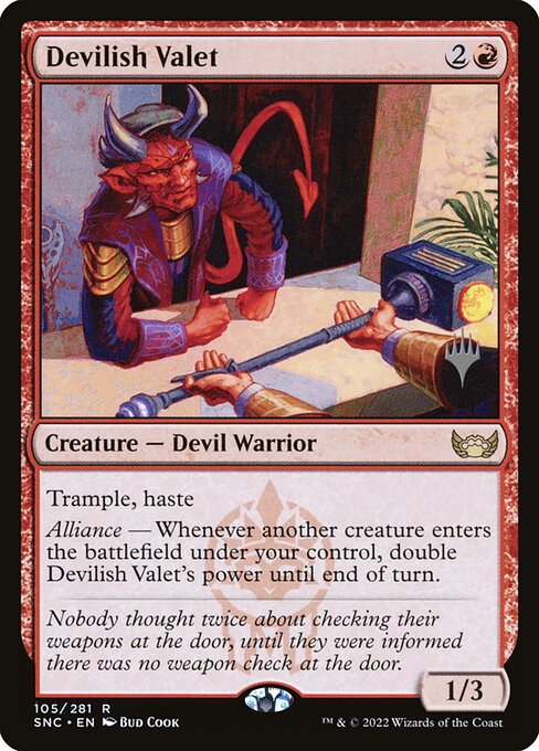 Devilish Valet 105p