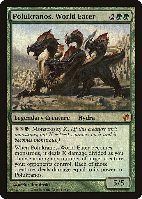 Polukranos, World Eater 43