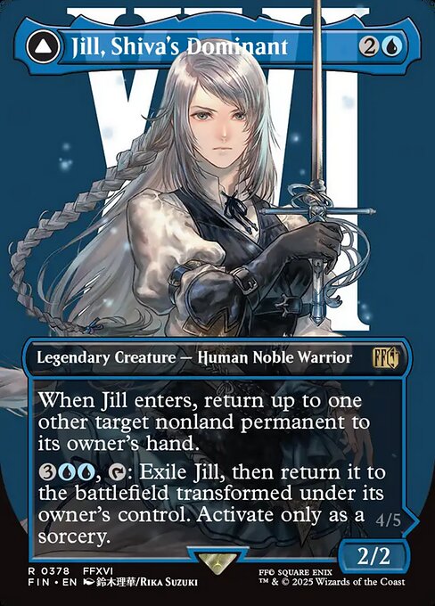 Jill, Shiva's Dominant // Shiva, Warden of Ice 378