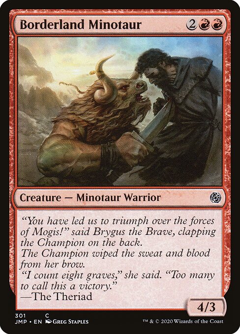 Borderland Minotaur 301