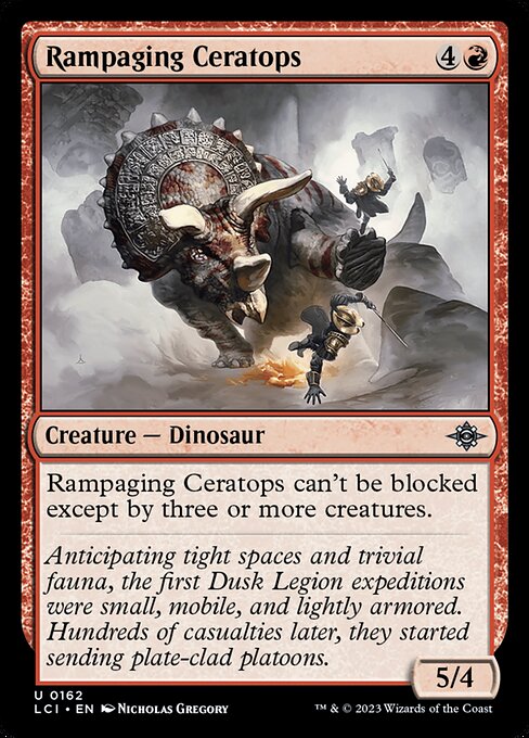 Rampaging Ceratops 162