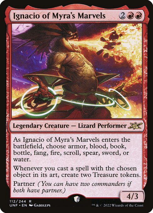 Ignacio of Myra's Marvels 112