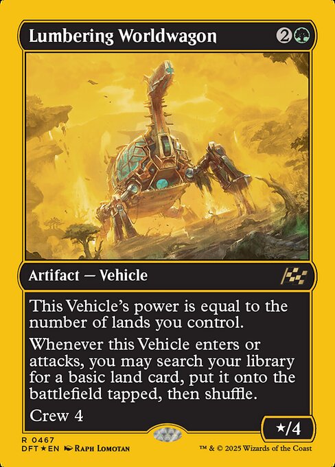 Lumbering Worldwagon 467