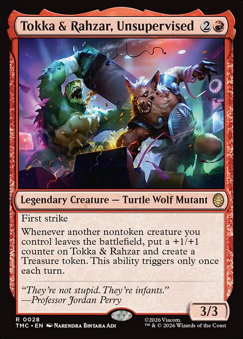 Tokka & Rahzar, Unsupervised 28