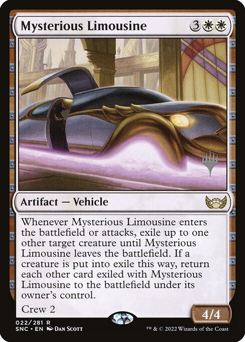 Mysterious Limousine 22p