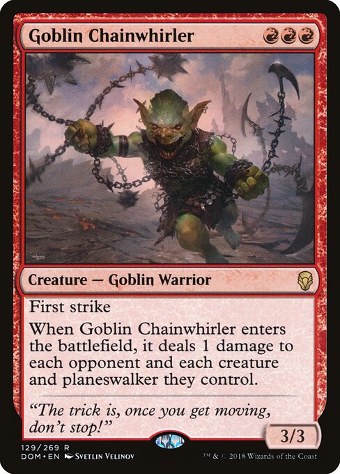 Goblin Chainwhirler 129