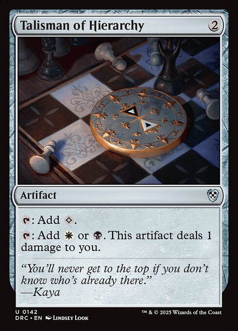Talisman of Hierarchy 142