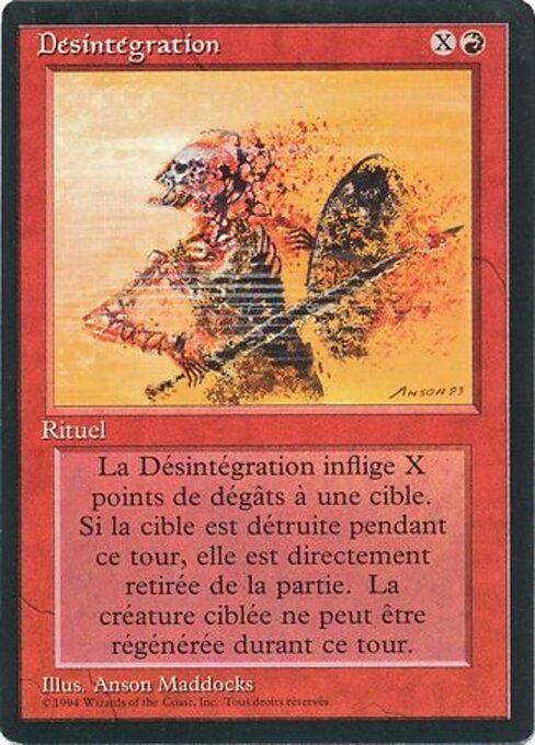 Disintegrate 142
