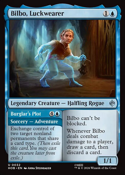 Bilbo, Luckwearer // Burglar's Plot 32