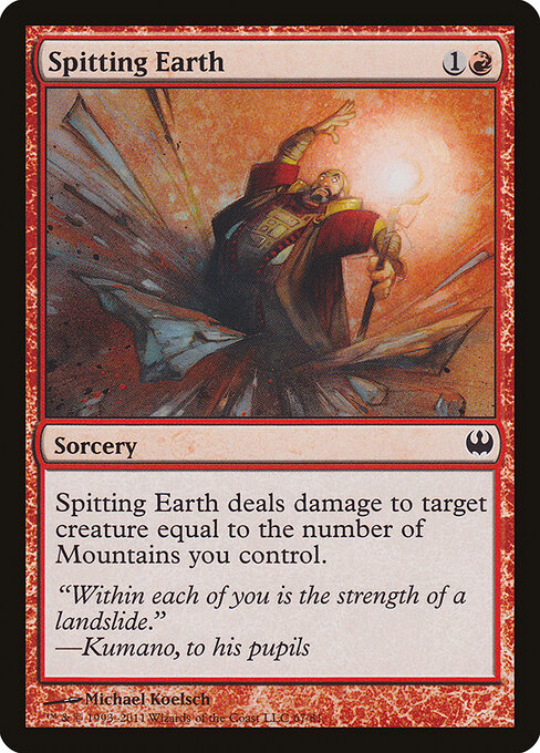 Spitting Earth 67