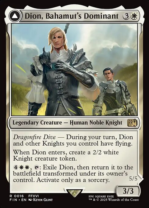 Dion, Bahamut's Dominant // Bahamut, Warden of Light 16