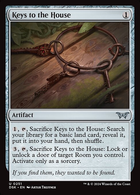 Keys to the House 251