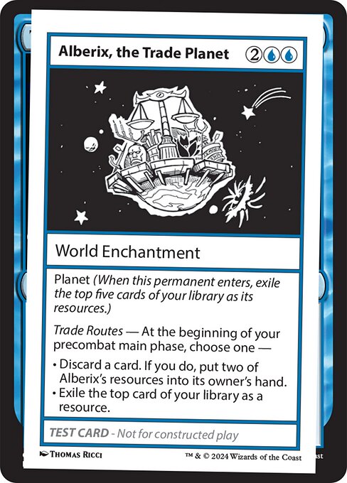 Alberix, the Trade Planet 525